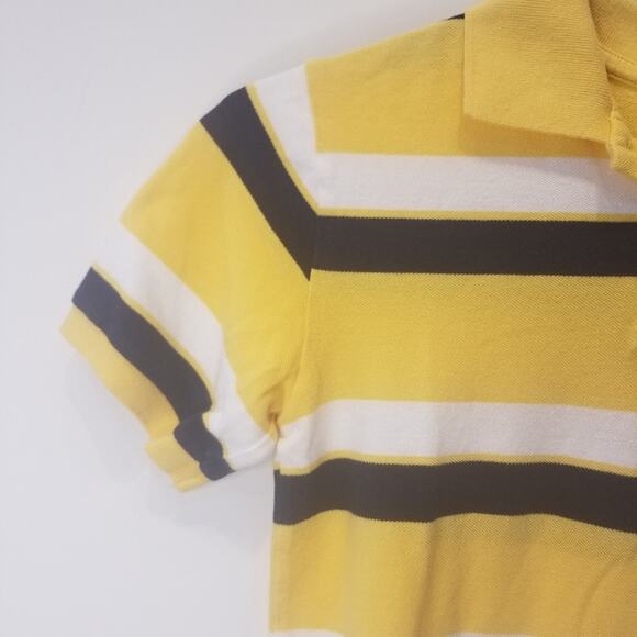 Cherokee Ultimate Polo Boys Collared T-Shirt Lightweight Stripped T-Shirt Size M - Picture 4 of 6